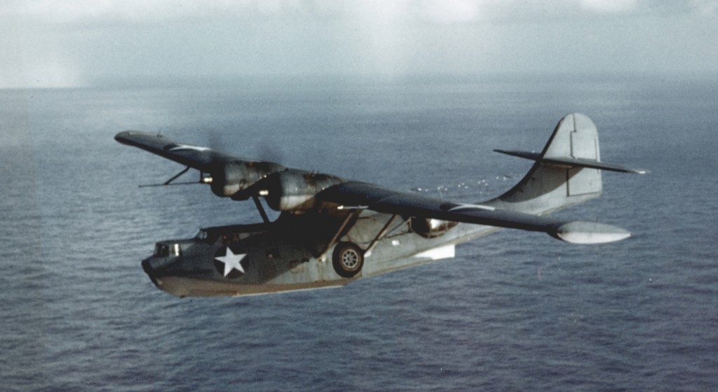 Consolidated_PBY-5A_Catalina_in_flight_c1942